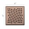 Unique 6'' Center Grid Shower Drain Rose Gold REJ-662 - alternate 4